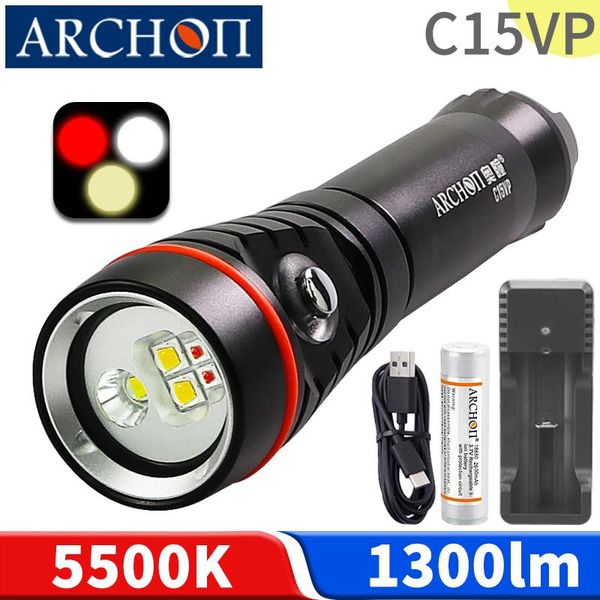 flashlights torches c15vp 3 color hd video diving 1300lumen poraphy light underwater 100m lighting torch dive
flashlights torches c15vp 3 color hd video diving 1300lumen poraphy light underwater 100m lighting torch dive