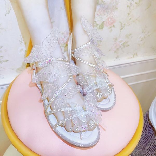 slippers handmade women's shoes summer heavy industry open toe diamond platform sandals fashion roman soft sole fairy, Black
slippers handmade women's shoes summer heavy industry open toe diamond platform sandals fashion roman soft sole fairy, Black