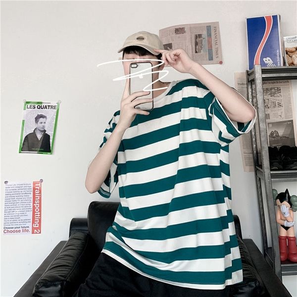men's t-shirts summer cotton t-shirt fashion hit color casual tshirt men streetwear korean loose short-sleeved t shirt mens s, White;black
men's t-shirts summer cotton t-shirt fashion hit color casual tshirt men streetwear korean loose short-sleeved t shirt mens s, White;black