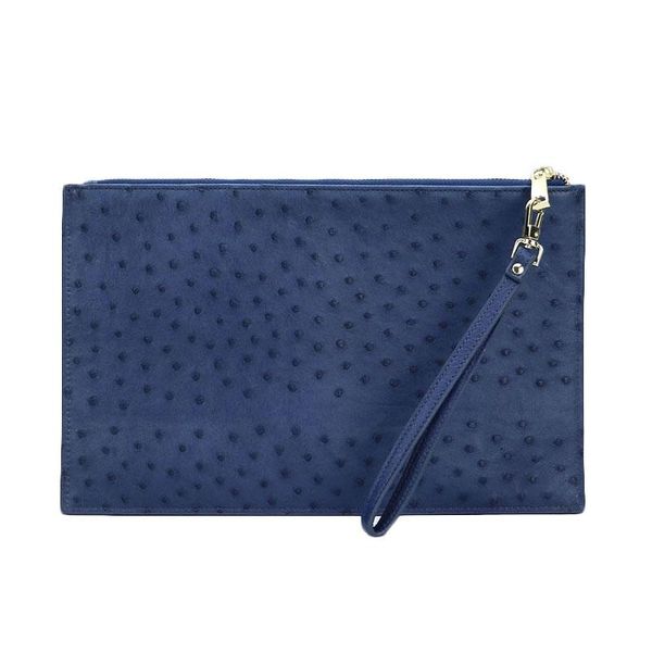 luxury high end genuine ostrich leather clutch bag with wristlet handbag evening bags
luxury high end genuine ostrich leather clutch bag with wristlet handbag evening bags