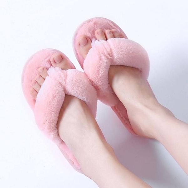 slippers fashion fur women home autumn winter slip on warm plush flats ladies shoes indoor slides flat for ml47, Black
slippers fashion fur women home autumn winter slip on warm plush flats ladies shoes indoor slides flat for ml47, Black