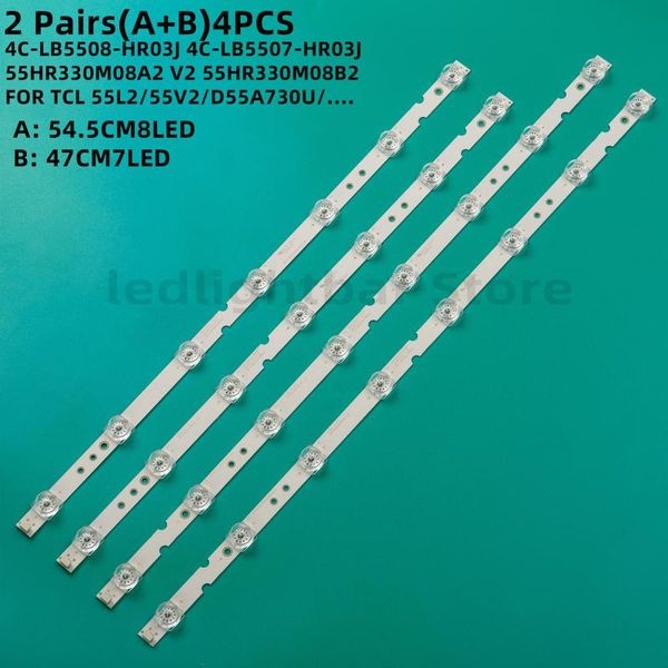 bar lights led backlight for tcl55"tv 4c-lb5508-hr03j 4c-lb5507-hr03j 55hr330m08a2 b2 tcl55l2 55v2 d55a730u d55a360 55f6 55d6 55l68
bar lights led backlight for tcl55"tv 4c-lb5508-hr03j 4c-lb5507-hr03j 55hr330m08a2 b2 tcl55l2 55v2 d55a730u d55a360 55f6 55d6 55l68