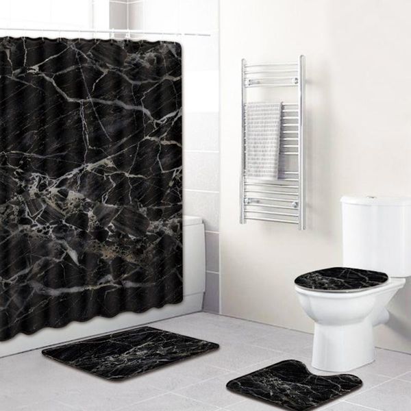 4pcs/set shower curtain bathroom non-slip mat set durable waterproof pedestal rug lid toilet cover bath rugs curtains
4pcs/set shower curtain bathroom non-slip mat set durable waterproof pedestal rug lid toilet cover bath rugs curtains