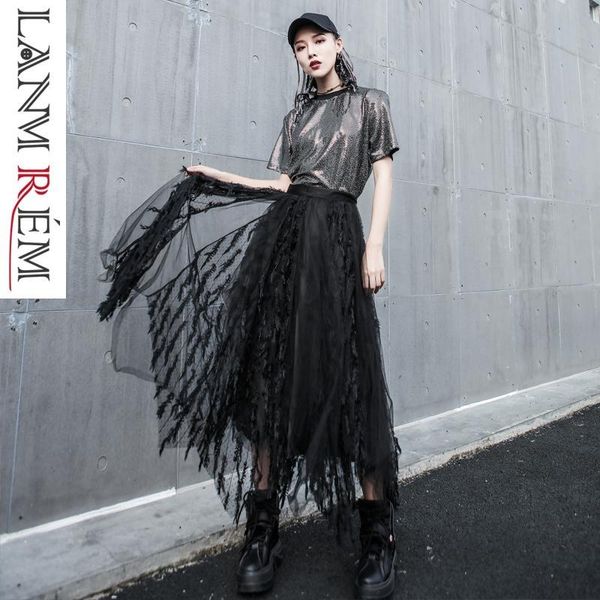fashion disorderly mesh summer skirt tide pattern irregular light thin half-body personality bottoms yh25911 skirts, Black
fashion disorderly mesh summer skirt tide pattern irregular light thin half-body personality bottoms yh25911 skirts, Black