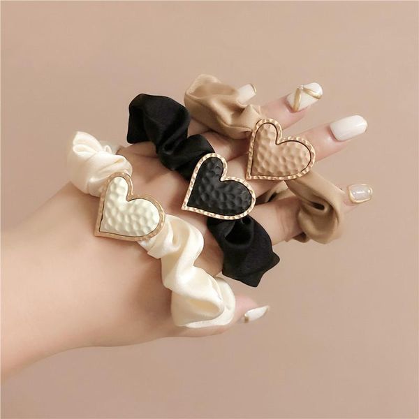 hair accessories simple fashion matte love colon circle head rope temperament elegant south korea women, Slivery;white
hair accessories simple fashion matte love colon circle head rope temperament elegant south korea women, Slivery;white
