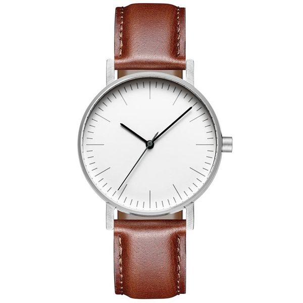 wristwatches 2021 addies watch men simple business waterproof import quartz wristwatch alloy strap leather luxury men's, Slivery;brown
wristwatches 2021 addies watch men simple business waterproof import quartz wristwatch alloy strap leather luxury men's, Slivery;brown