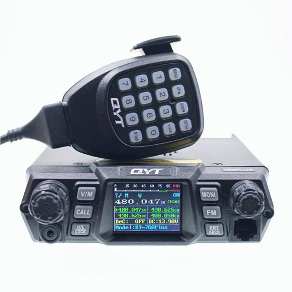 walkie talkie qyt kt-780 plus mobile radio single band uhf 75w vhf 100w quad display car transceiver station amateur communication
walkie talkie qyt kt-780 plus mobile radio single band uhf 75w vhf 100w quad display car transceiver station amateur communication
