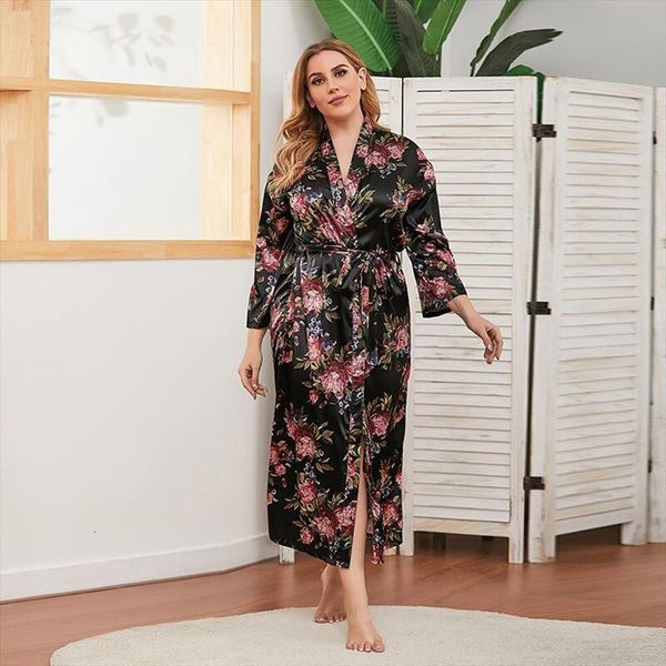 robes kimono satin pyjamas women sleepwear pajamas silk night gown robe nightdress bathrobe home plus size 5xl, Black;red
robes kimono satin pyjamas women sleepwear pajamas silk night gown robe nightdress bathrobe home plus size 5xl, Black;red
