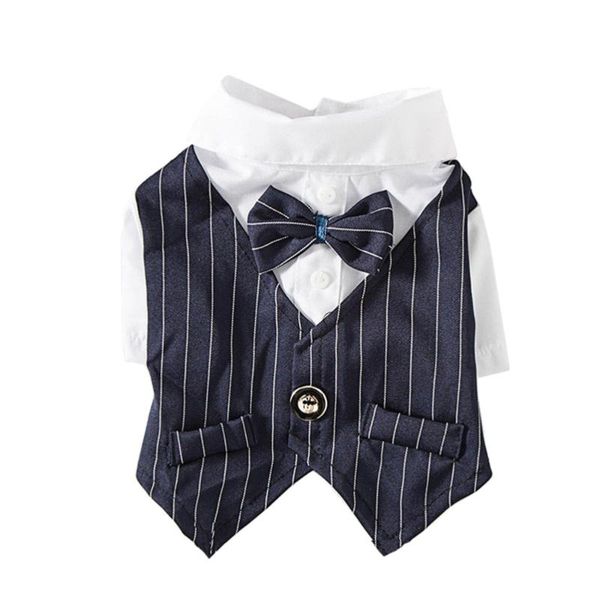 creative dress shirt wedding party suit fashion spring summer coat adorable clothes for dog pet cat (navy size xs) apparel 
creative dress shirt wedding party suit fashion spring summer coat adorable clothes for dog pet cat (navy size xs) apparel