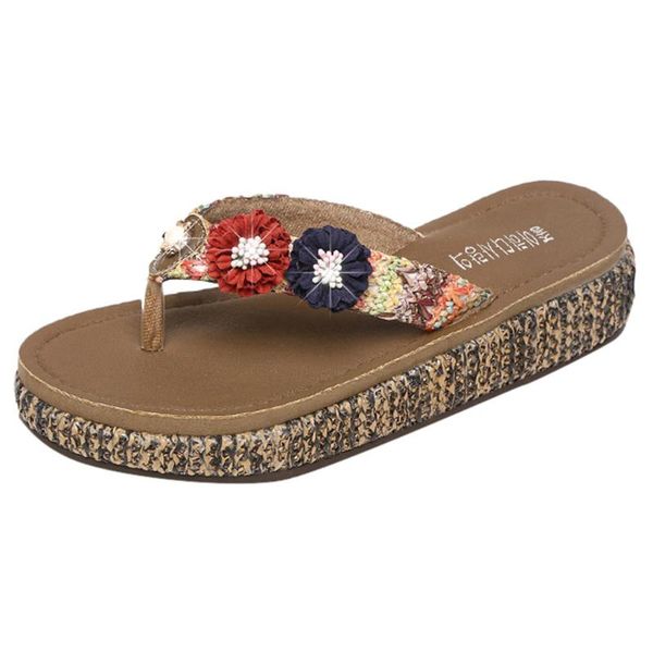 slippers women summer slip-on flower flat flip flops open toe beach breathable shoes fashion round slipper shoe outside apr 2, Black
slippers women summer slip-on flower flat flip flops open toe beach breathable shoes fashion round slipper shoe outside apr 2, Black