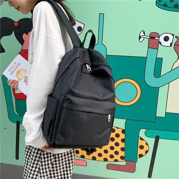 backpack casual bag solid female fashion great student school bags for teenage girls sh7w
backpack casual bag solid female fashion great student school bags for teenage girls sh7w