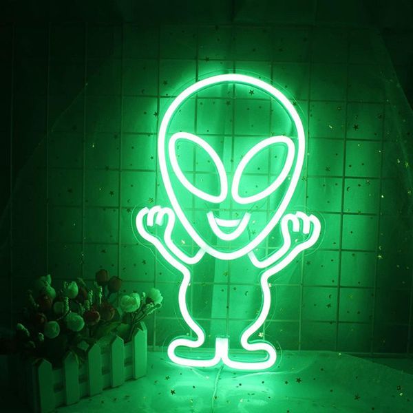other lighting bulbs & tubes led alien neon wall light colorful room party bar wedding decoration xmas gift sign night lamps
other lighting bulbs & tubes led alien neon wall light colorful room party bar wedding decoration xmas gift sign night lamps