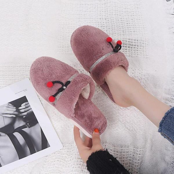 slippers bow women soft slides winter furry casual comfortable indoor warm antiskid flat slipper zapatillas casa, Black
slippers bow women soft slides winter furry casual comfortable indoor warm antiskid flat slipper zapatillas casa, Black