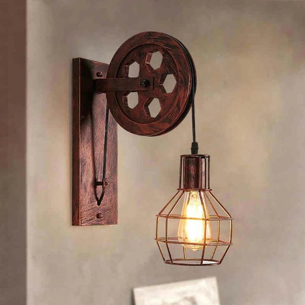 wall lamp pulley vintage sconce lights fixture e27 110v 220v retro bedside industrial decor dining room bedroom light
wall lamp pulley vintage sconce lights fixture e27 110v 220v retro bedside industrial decor dining room bedroom light