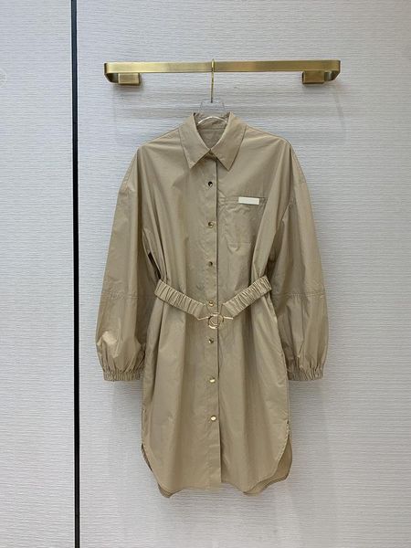casual dresses long cotton dress 2021 early autumn women's clothing drop shoulder puff sleeves elastic belt shirt, Black;gray
casual dresses long cotton dress 2021 early autumn women's clothing drop shoulder puff sleeves elastic belt shirt, Black;gray