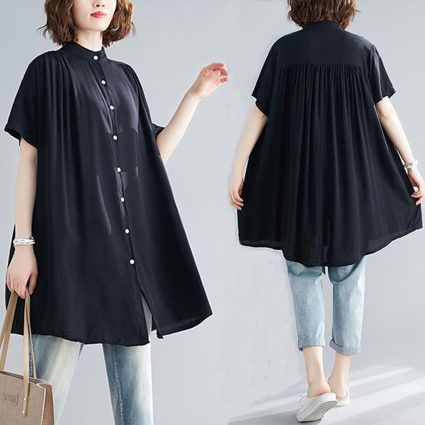 maternity & tees pleated black thin cotton blouses large size loose shirt clothes for pregnant women plus summer pregnancy, White
maternity & tees pleated black thin cotton blouses large size loose shirt clothes for pregnant women plus summer pregnancy, White