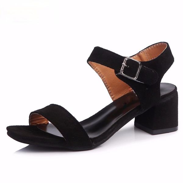 sandals 2021 2 color simple women high heel peep toe platform ankle strap daily classics catwalk shoes size 35- 44, Black
sandals 2021 2 color simple women high heel peep toe platform ankle strap daily classics catwalk shoes size 35- 44, Black