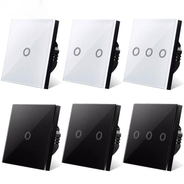 smart home control dyx ac220v touch switch light eu/uk standard wall screen glass panel power sensor led backlight 1gang 1 way
smart home control dyx ac220v touch switch light eu/uk standard wall screen glass panel power sensor led backlight 1gang 1 way