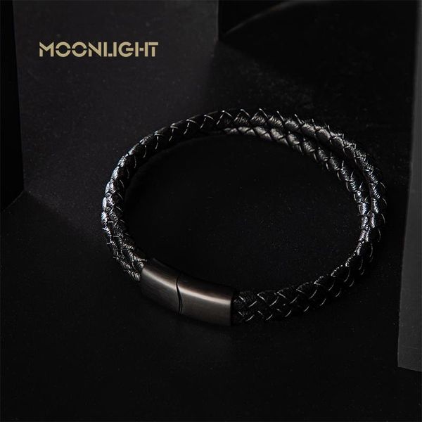 charm bracelets moonlight arrival 2021 men bracelet double-layer handmade weaved punk rock jewelry simple color contrast, Golden;silver
charm bracelets moonlight arrival 2021 men bracelet double-layer handmade weaved punk rock jewelry simple color contrast, Golden;silver