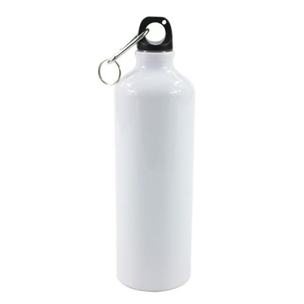water bottles 400/500/600/750ml white blank sublimation bottle with screw carabiner hook aluminum outdoor sports leakproof kettle
water bottles 400/500/600/750ml white blank sublimation bottle with screw carabiner hook aluminum outdoor sports leakproof kettle