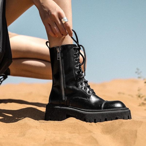 boots genuine leather winter shoes women street style daily footwear with zipper tpr bottom high quality, Black
boots genuine leather winter shoes women street style daily footwear with zipper tpr bottom high quality, Black