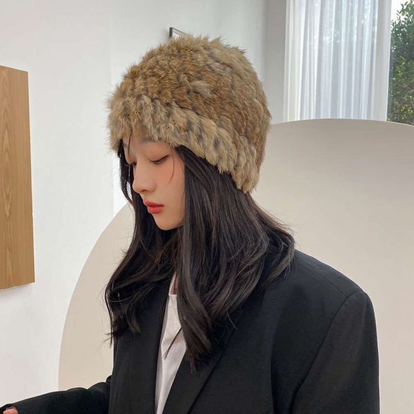 the thick warm wter, rabbit plush fur one-piece knittg, the baotou knitted hat is versatile for women in autumn and, Blue;gray
the thick warm wter, rabbit plush fur one-piece knittg, the baotou knitted hat is versatile for women in autumn and, Blue;gray