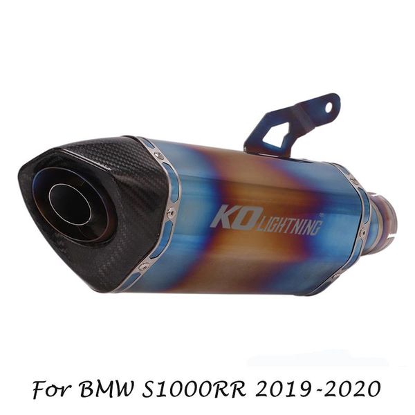 motorcycle exhaust system escape tips muffler mid tail pipe titanium blue slip for s1000rr 2021
motorcycle exhaust system escape tips muffler mid tail pipe titanium blue slip for s1000rr 2021