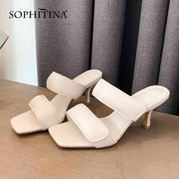 70% off wholesale sandals flip-flops sophitina fashion women's slippers elegant thin heels genuine leather slides summer outside conven, Black
70% off wholesale sandals flip-flops sophitina fashion women's slippers elegant thin heels genuine leather slides summer outside conven, Black
