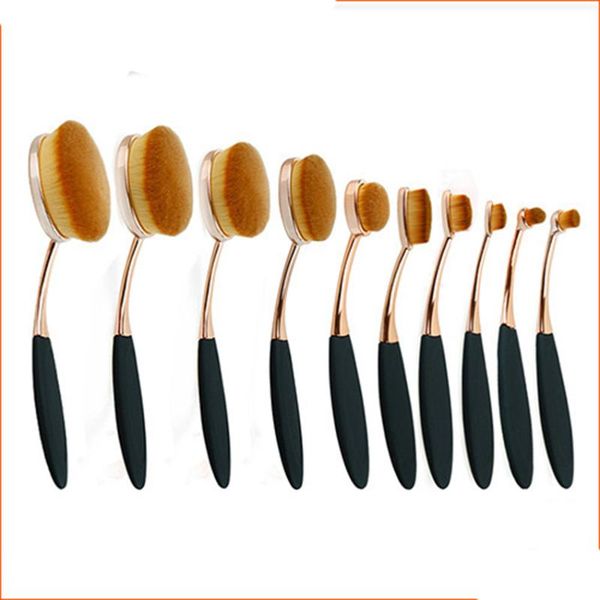 makeup brushes saiantth 10pcs toothbrush shape oval set foundation contour powder eyebrow blush eyeshadow beauty professional
makeup brushes saiantth 10pcs toothbrush shape oval set foundation contour powder eyebrow blush eyeshadow beauty professional