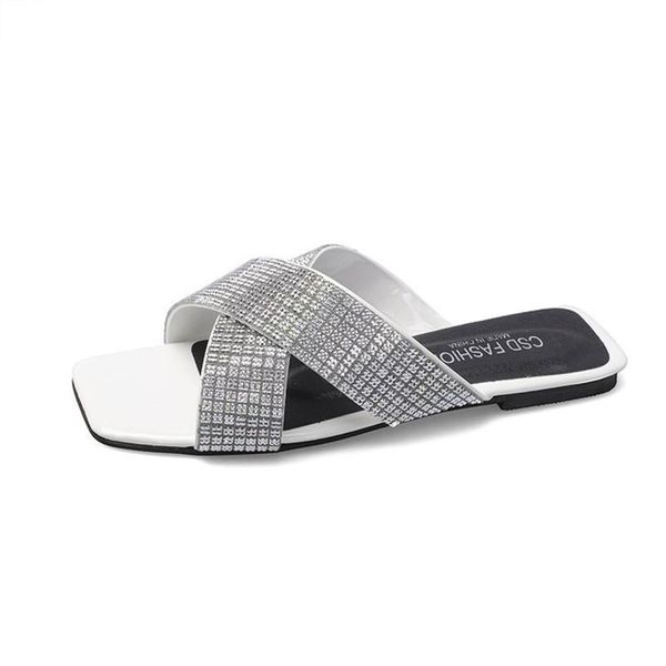 slippers women shoes fashion summer slides open toe flat casual leisure outdoor bling sandal female beach flip flop, Black
slippers women shoes fashion summer slides open toe flat casual leisure outdoor bling sandal female beach flip flop, Black