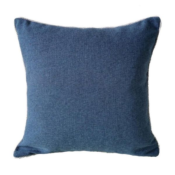 contemporary solid blue durable linen like home cushion cover rope pipping pillow case sofa woven square 45*45 cm cushion/decorative
contemporary solid blue durable linen like home cushion cover rope pipping pillow case sofa woven square 45*45 cm cushion/decorative