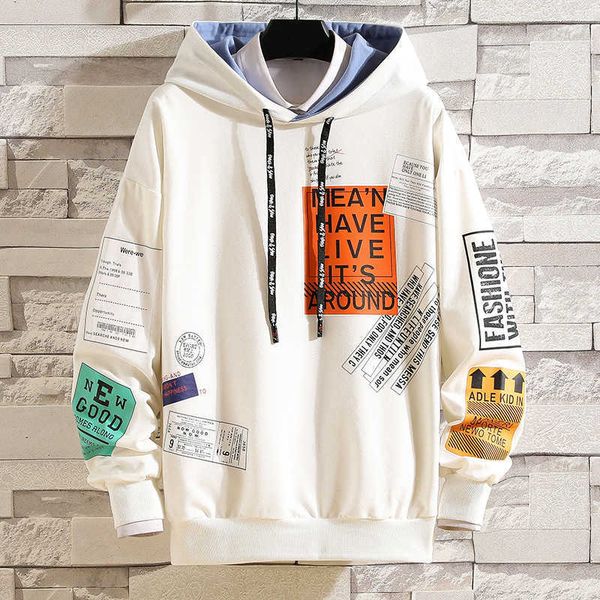 spring and autumn men's hoodie trendy hong kong fashion brand jacket fashion classic casual sports printed pullover 210531, Black
spring and autumn men's hoodie trendy hong kong fashion brand jacket fashion classic casual sports printed pullover 210531, Black