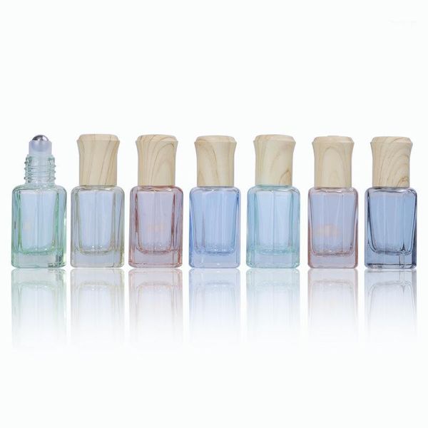 100pcs 3ml 6ml colorful glass roller bottles with stainless steel balls wood grain lid perfume roll on lip balms storage & jars
100pcs 3ml 6ml colorful glass roller bottles with stainless steel balls wood grain lid perfume roll on lip balms storage & jars