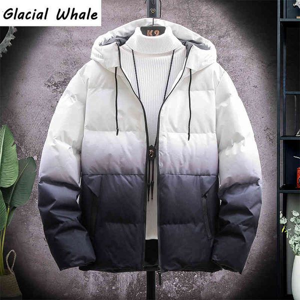 glacialwhale winter gradient down jacket men 2021 cargo hooded windproof coat streetwear waterproof for, Black
glacialwhale winter gradient down jacket men 2021 cargo hooded windproof coat streetwear waterproof for, Black