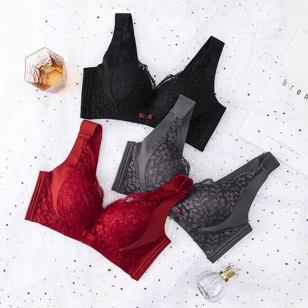 bras women plus size bra full coverage ultra thin unlined cotton underwear wireless minimizer, Red;black
bras women plus size bra full coverage ultra thin unlined cotton underwear wireless minimizer, Red;black