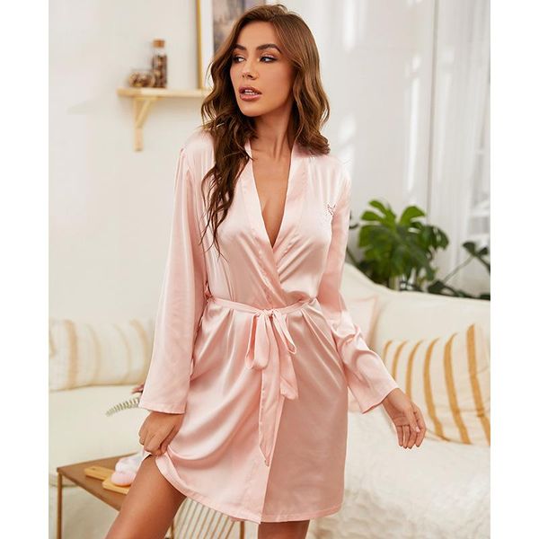 women's sleepwear 2021women satin silk pajamas ladies wedding fashion nightdress robes underwear bathrobe female plus size lingerie, Black;red
women's sleepwear 2021women satin silk pajamas ladies wedding fashion nightdress robes underwear bathrobe female plus size lingerie, Black;red