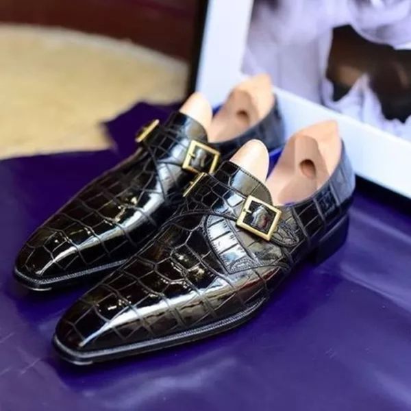dress shoes pequena cabeça quadrada de salto médio sapatos masculinos grosso primavera estilo britânico cinto fivela couro boca profunda 8oz, Black
dress shoes pequena cabeça quadrada de salto médio sapatos masculinos grosso primavera estilo britânico cinto fivela couro boca profunda 8oz, Black