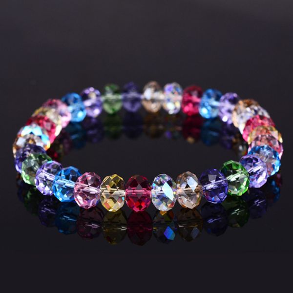 bracelet sweet colorful glass bead bracelet female imitation crystal jewelry korean lucky birthday, Golden;silver
bracelet sweet colorful glass bead bracelet female imitation crystal jewelry korean lucky birthday, Golden;silver