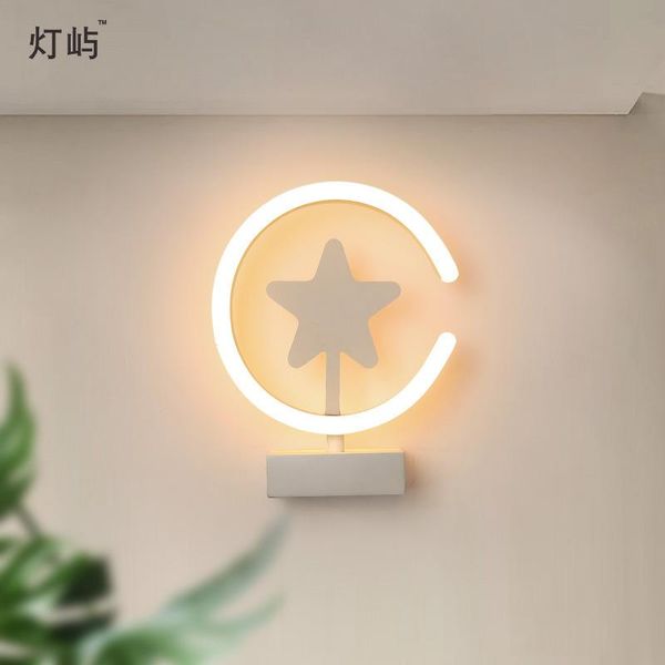 nordic led glass ball industrial decor wall lamp light lampara pared monkey dinging room beside