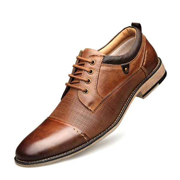 dress shoes 2021 spring size 40-50 men's brand genuine leather soft anti-slip west style man head, Black
dress shoes 2021 spring size 40-50 men's brand genuine leather soft anti-slip west style man head, Black