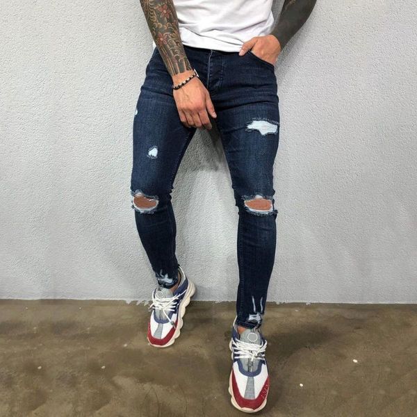 men's jeans men stretchy multi-pocket skinny pocket zipper pencil pants 2021 fashion casual trousers hip hop sweatpants, Blue
men's jeans men stretchy multi-pocket skinny pocket zipper pencil pants 2021 fashion casual trousers hip hop sweatpants, Blue