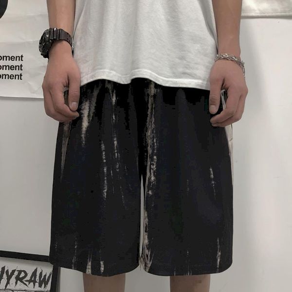 streetwear vintage shorts tie dye summer men casual black plus size clothing print knee length short high waist pants men's, White;black
streetwear vintage shorts tie dye summer men casual black plus size clothing print knee length short high waist pants men's, White;black