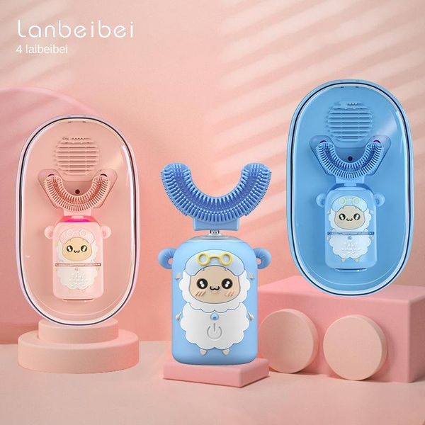 smart electric toothbrush children's u-type intelligent sonic waterproof silicone brush head charging
smart electric toothbrush children's u-type intelligent sonic waterproof silicone brush head charging