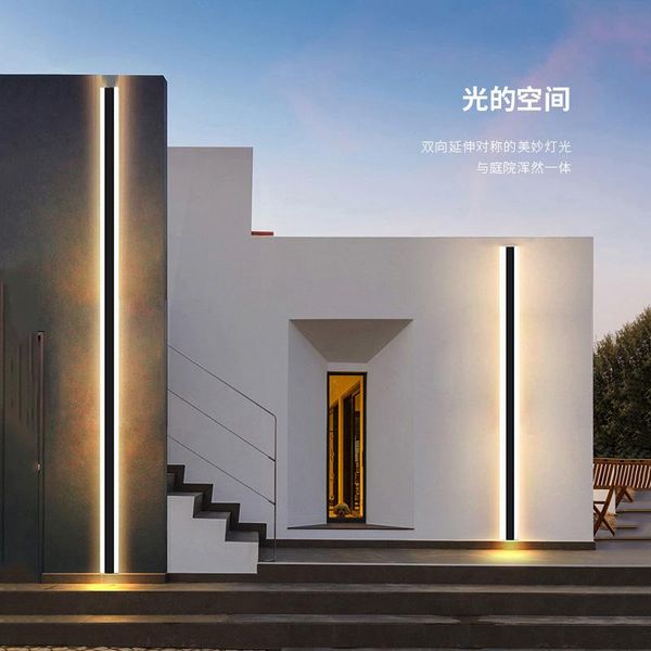 modern waterproof outdoor long strip led wall lamp ip65 light garden porch touch switch 110v 220v sconce luminaire lamps
modern waterproof outdoor long strip led wall lamp ip65 light garden porch touch switch 110v 220v sconce luminaire lamps