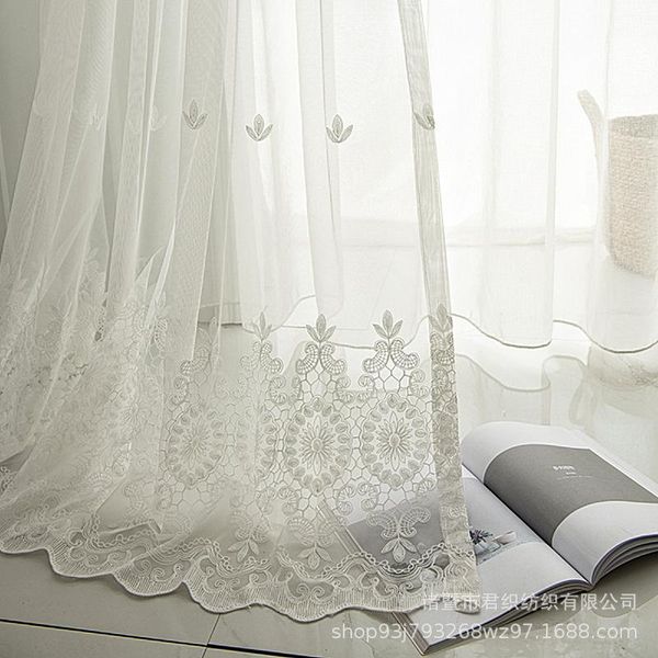 curtain & drapes solid color window screen tulle curtains modern embroidered white yarn for bedroom and living room balcony
curtain & drapes solid color window screen tulle curtains modern embroidered white yarn for bedroom and living room balcony