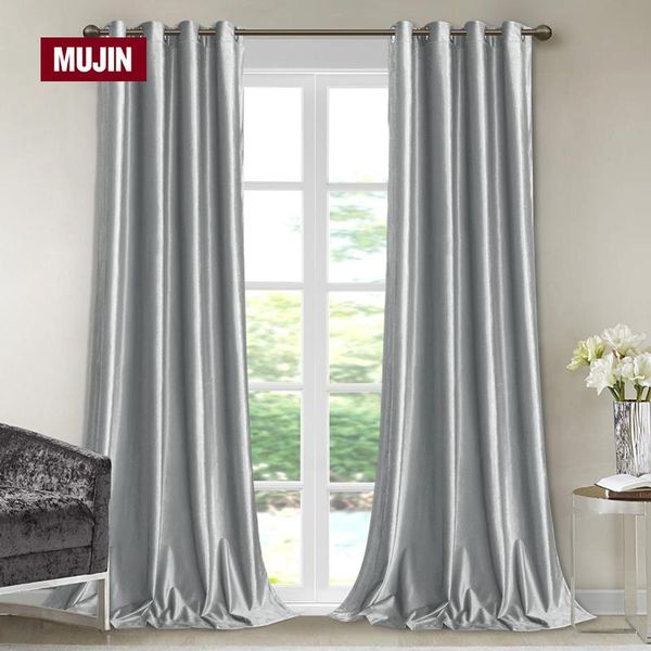 curtain & drapes mujin elegant velvet curtains for bedroom living room sparkle window modern solid color treatment custom size
curtain & drapes mujin elegant velvet curtains for bedroom living room sparkle window modern solid color treatment custom size