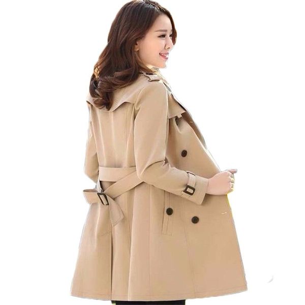 women's trench coats autumn women classic double breasted slim wild medium length windbreaker coat british style ladies outwear h135, Tan;black
women's trench coats autumn women classic double breasted slim wild medium length windbreaker coat british style ladies outwear h135, Tan;black