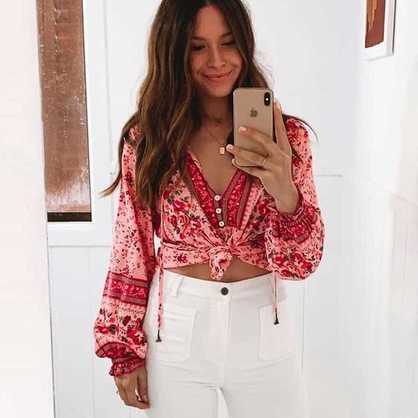inspired cherry pink plus size blouess shirts for women vintage women long sleeve spring autumn flower shirt women 210412, White
inspired cherry pink plus size blouess shirts for women vintage women long sleeve spring autumn flower shirt women 210412, White