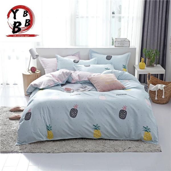 light blue pineapple bedding set kid girls linen soft duvet cover pillowcase bed sheet twin full king size 3/4pcs sets
light blue pineapple bedding set kid girls linen soft duvet cover pillowcase bed sheet twin full king size 3/4pcs sets