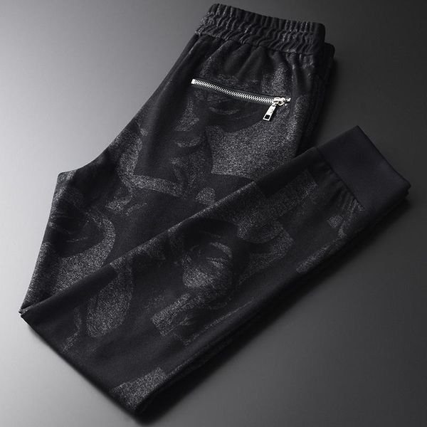 men's pants lu mens luxury velvet yarn dyed elastic waist casual sport man fashion zipper pocket slim fit trousers 4xl, Black
men's pants lu mens luxury velvet yarn dyed elastic waist casual sport man fashion zipper pocket slim fit trousers 4xl, Black